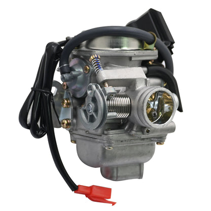 Carb For GY6 4 stroke 152QMI 157QMI Electric Choke ATV Carburetor With Kit