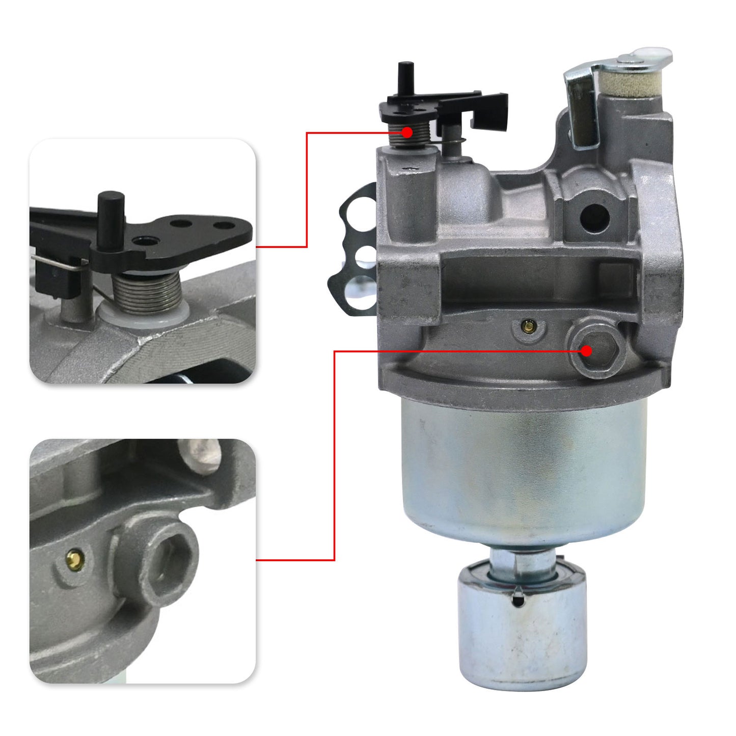 New Carb For Craftsman T110 Riding Mower 42" CMXGRAM1130036 Carburetor With Kit