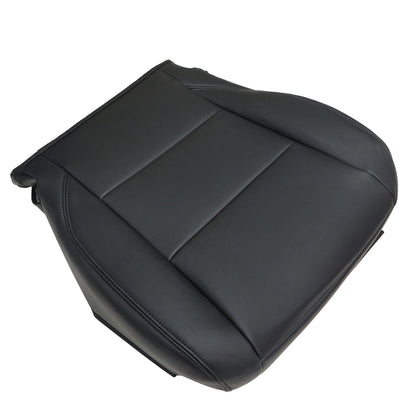 Replacement Type 2017 For Toyota Sienna Front Passenger Bottom Seat Cover Black