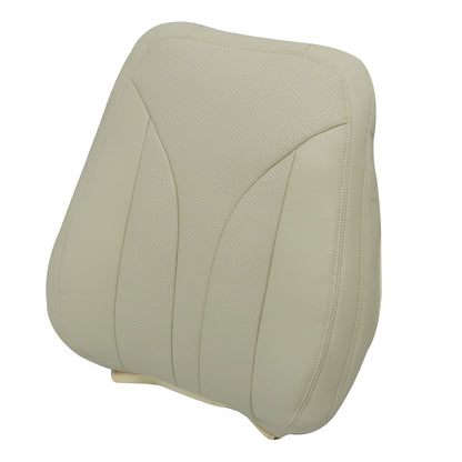 NEW Fits 2016-2018 Lincoln MKX Driver Side Top Perforated Leather Seat Cover Tan