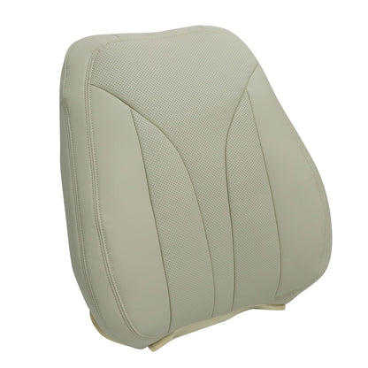 NEW Fits 2016-2018 Lincoln MKX Driver Side Top Perforated Leather Seat Cover Tan