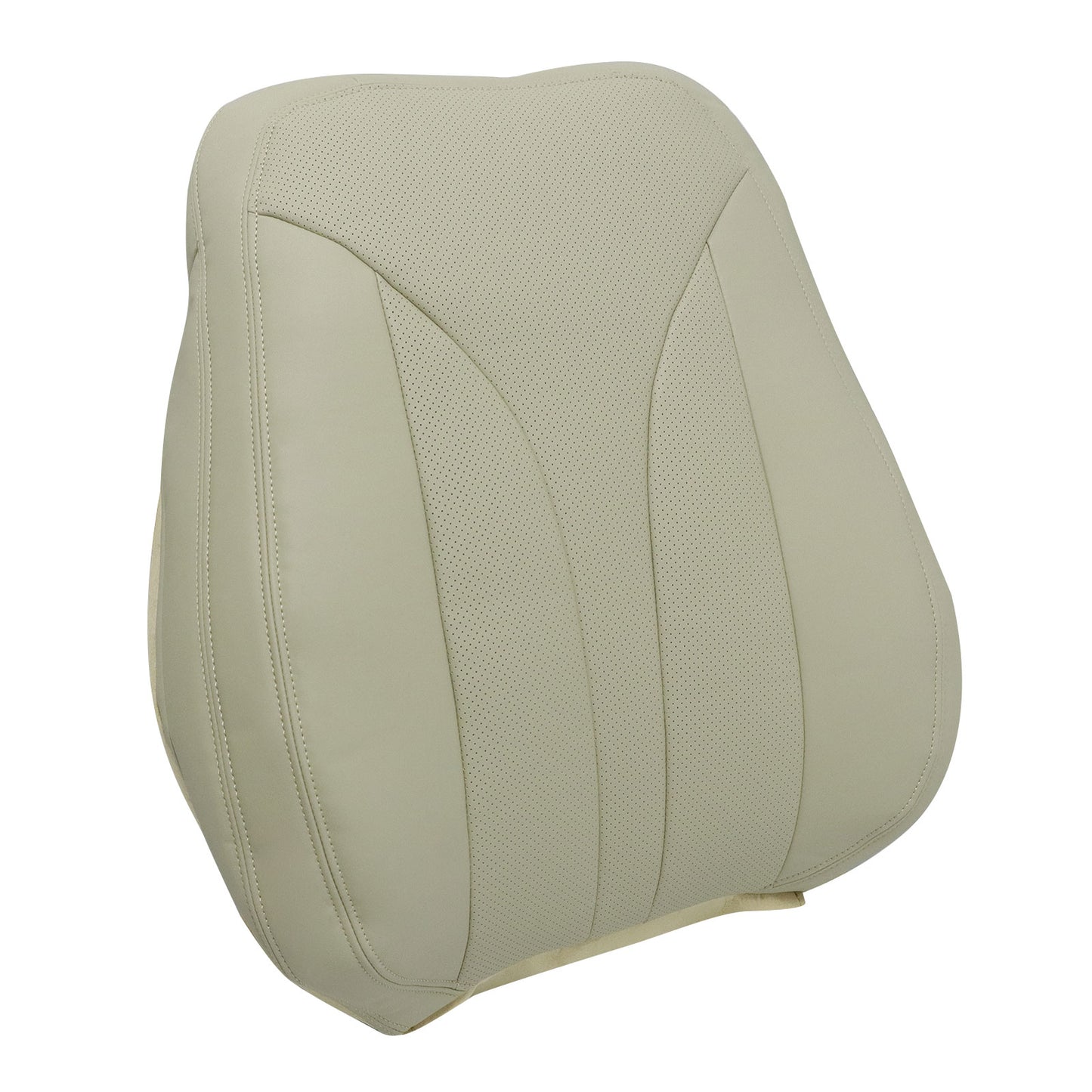 Fits 2016-2018 Lincoln MKX Passenger Back Replacement Leather Seat Cover Tan