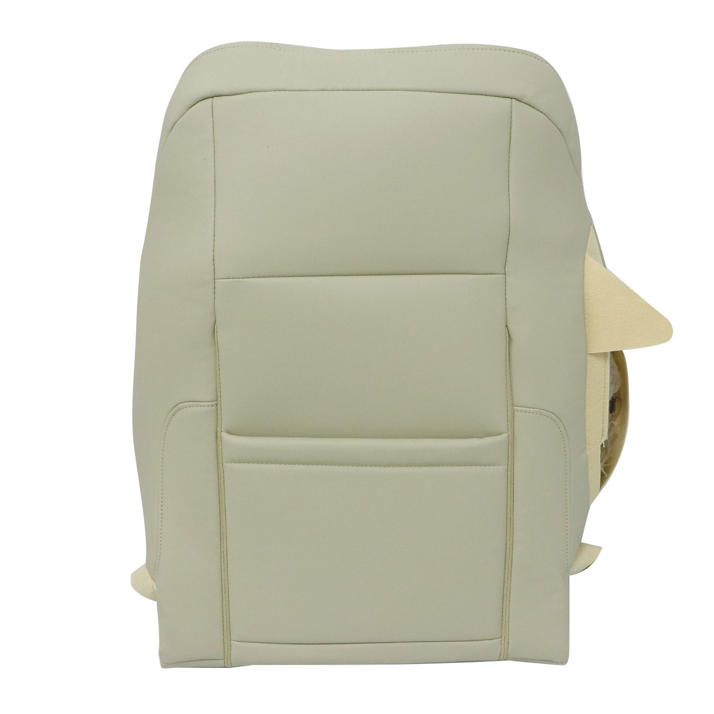Fits 2016-2018 Lincoln MKX Passenger Back Replacement Leather Seat Cover Tan