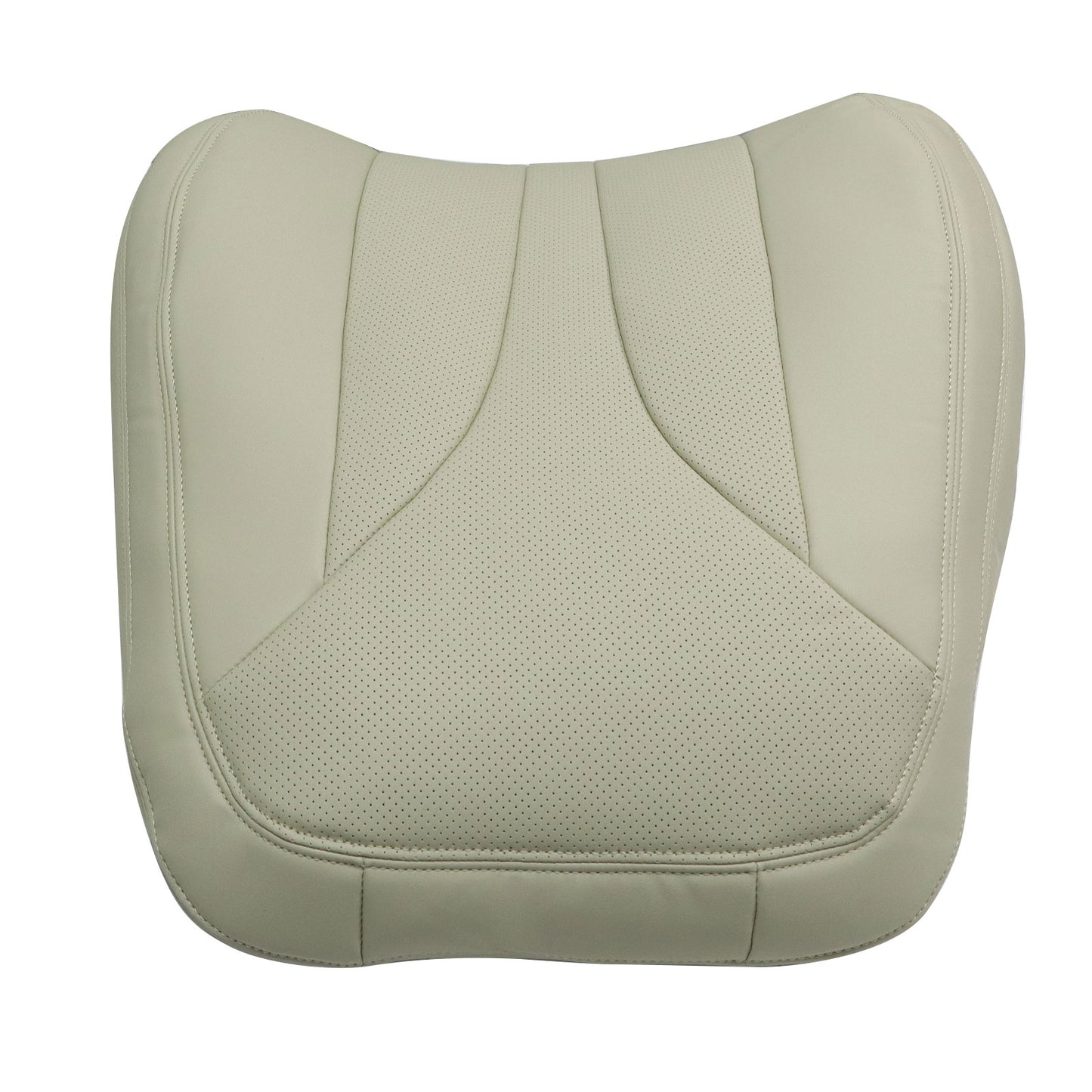 Fits 2016-2018 Lincoln MKX Passenger Back Replacement Leather Seat Cover Tan