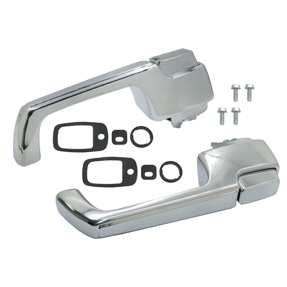 3927899 New Exterior Chrome Door Handles Set Fits For Chevy GMC Pickup 1967-72