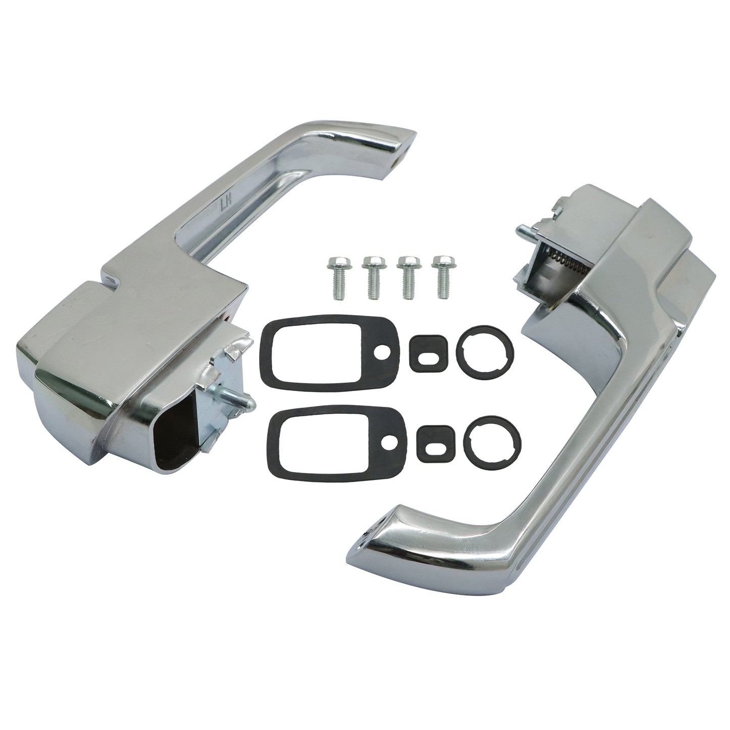 3927899 New Exterior Chrome Door Handles Set Fits For Chevy GMC Pickup 1967-72