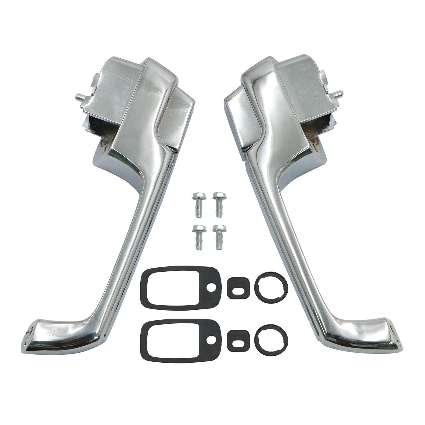 3927899 New Exterior Chrome Door Handles Set Fits For Chevy GMC Pickup 1967-72