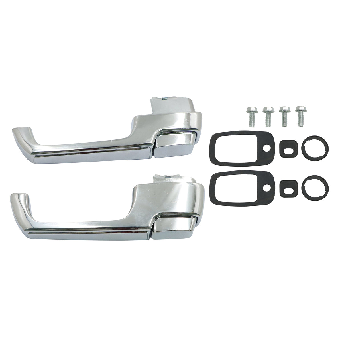 3927899 New Exterior Chrome Door Handles Set Fits For Chevy GMC Pickup 1967-72