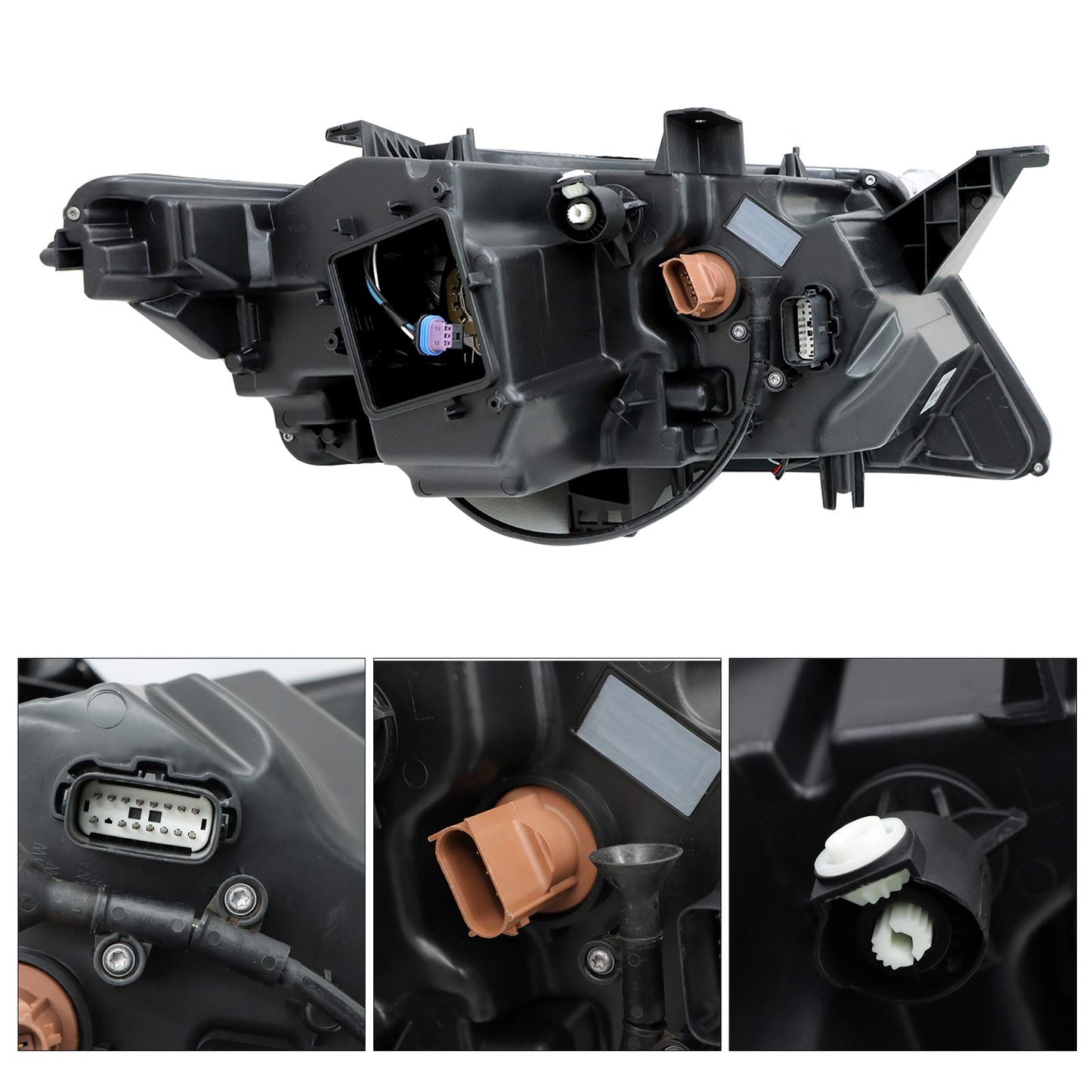 Xenon/HID Headlight Assembly w/o AFS For Lincoln MKX 2016-2018 Left Driver Side