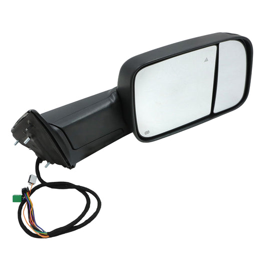 Mirror Passenger Heated For 2019-2022 Ram 2500 Towing with Signal Light