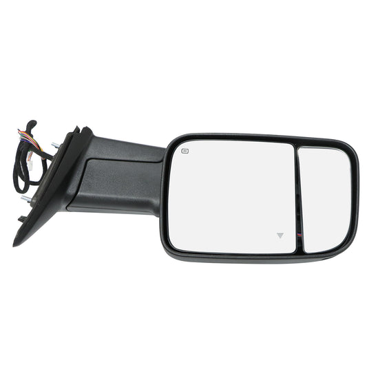 Left Side Tow Mirror For 2019-2022 Ram 2500 3500 Power Fold Heated+BSM+Puddle