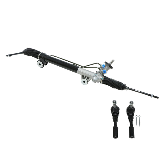 FITS Chevy Silverado Sierra 1500 Power Steering Rack and Pinion + Outer Tie Rods