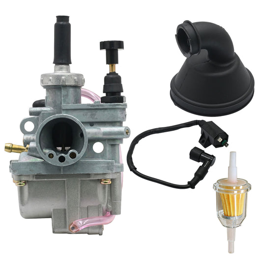 Carburetor Fit For Suzuki LT-80 Quadsport 80 1987-2006 w/ Rubber Intake Airbox