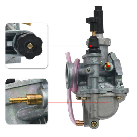 Carburetor Fit For Suzuki LT-80 Quadsport 80 1987-2006 w/ Rubber Intake Airbox