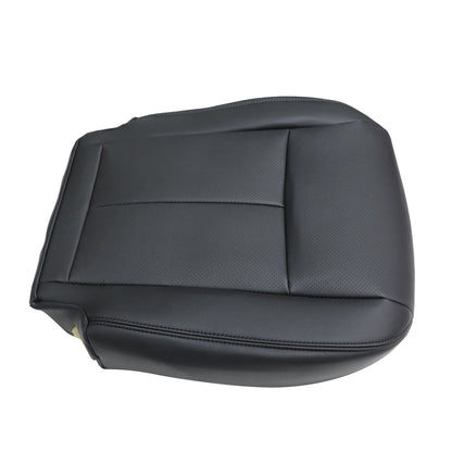 Passenger Bottom Perforated Leather Seat Cover Black For 2013-2018 Nissan Altima