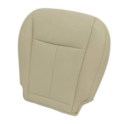 Passenger Bottom Perforated Leather Seat Cover Tan For 2013-2018 Nissan Altima