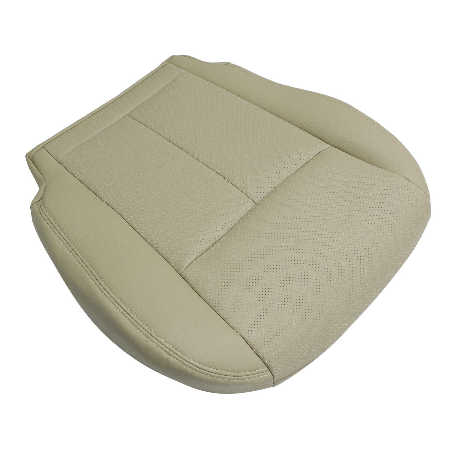 Passenger Bottom Perforated Leather Seat Cover Tan For 2013-2018 Nissan Altima