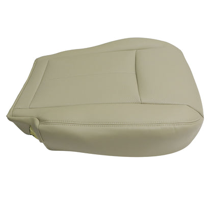 Passenger Bottom Perforated Leather Seat Cover Tan For 2013-2018 Nissan Altima