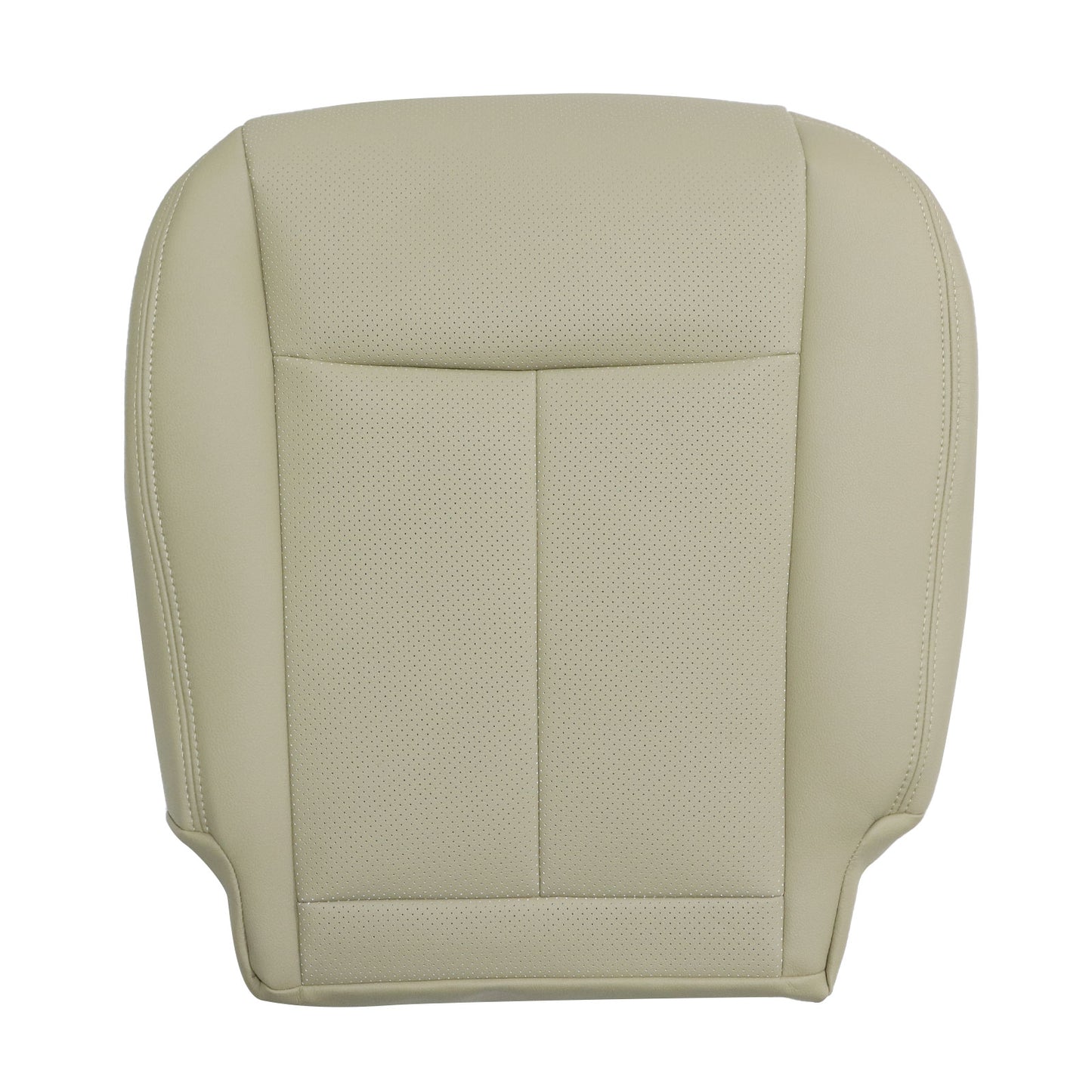Passenger Bottom Perforated Leather Seat Cover Tan For 2013-2018 Nissan Altima