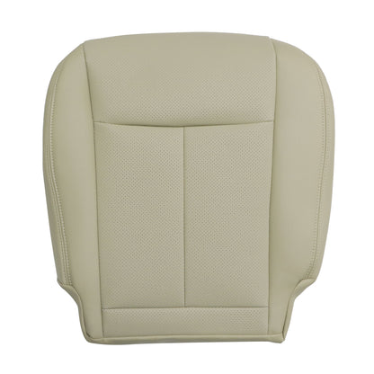 Passenger Bottom Perforated Leather Seat Cover Tan For 2013-2018 Nissan Altima