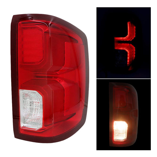 Passenger Right LED Tail Lamp for 2016-2018 Chevy Silverado 1500 LTZ