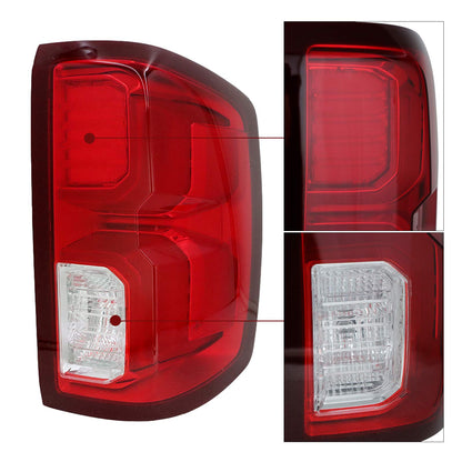 Passenger Right LED Tail Lamp for 2016-2018 Chevy Silverado 1500 LTZ