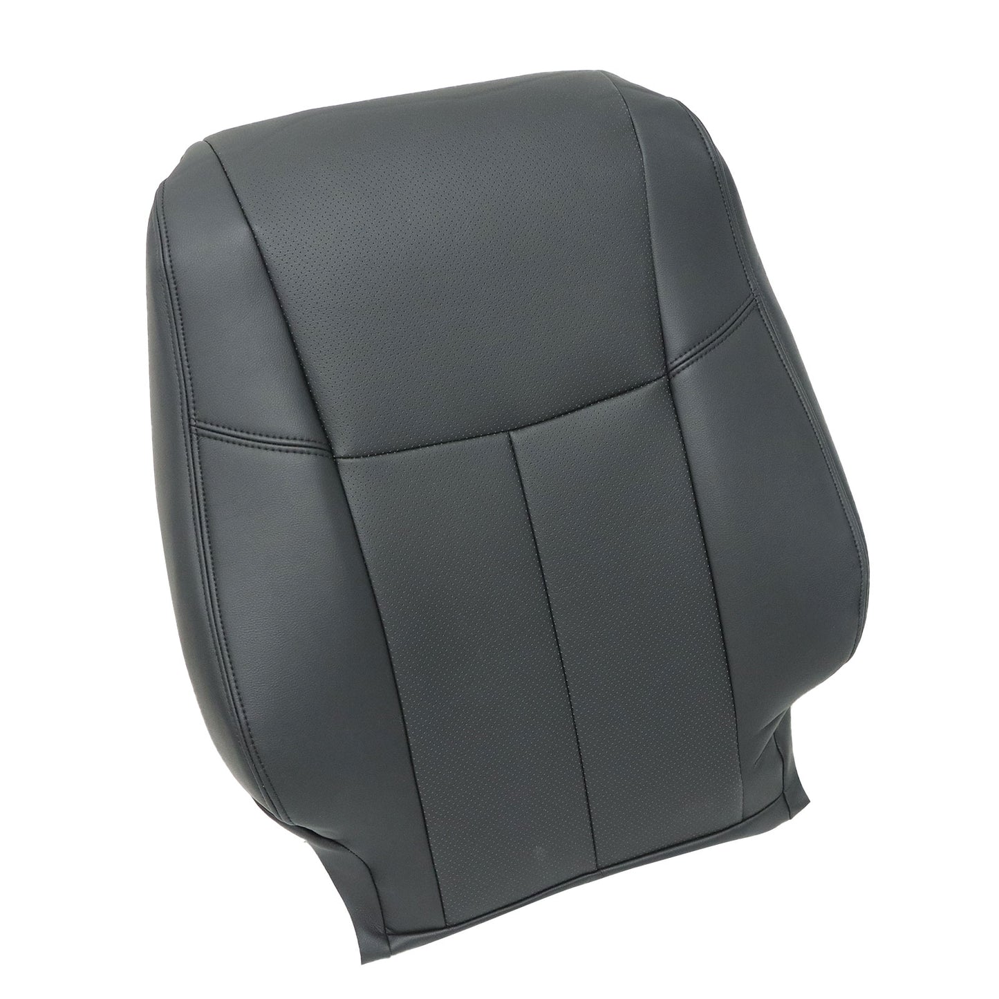 For 2013-2018 Nissan Altima Sedan Driver Top Perforated Leather Seat Cover Black