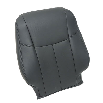 For 2013-2018 Nissan Altima Sedan Driver Top Perforated Leather Seat Cover Black
