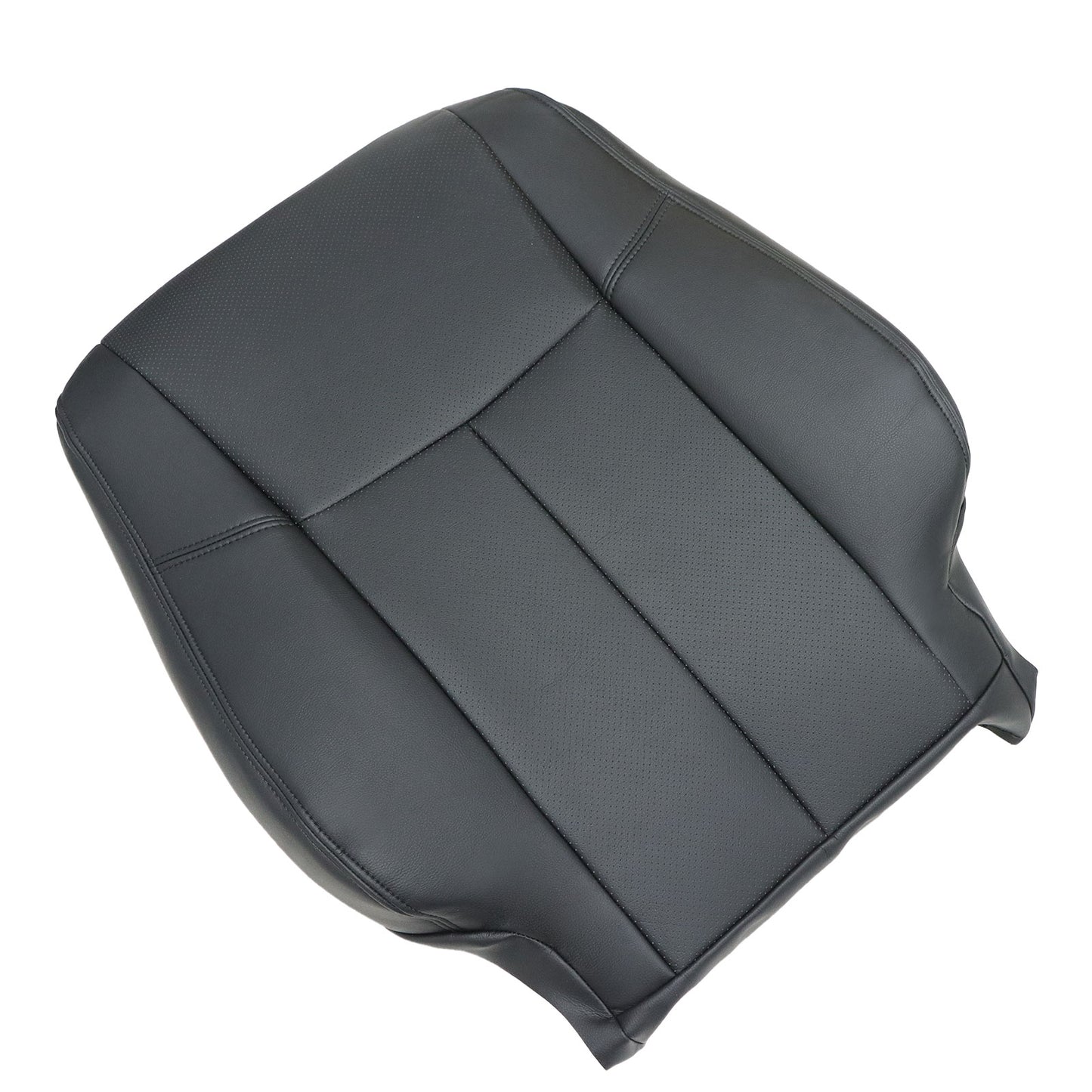 For 2013-2018 Nissan Altima Sedan Driver Top Perforated Leather Seat Cover Black