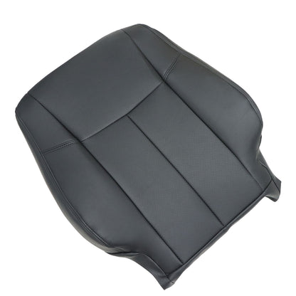 For 2013-2018 Nissan Altima Sedan Driver Top Perforated Leather Seat Cover Black
