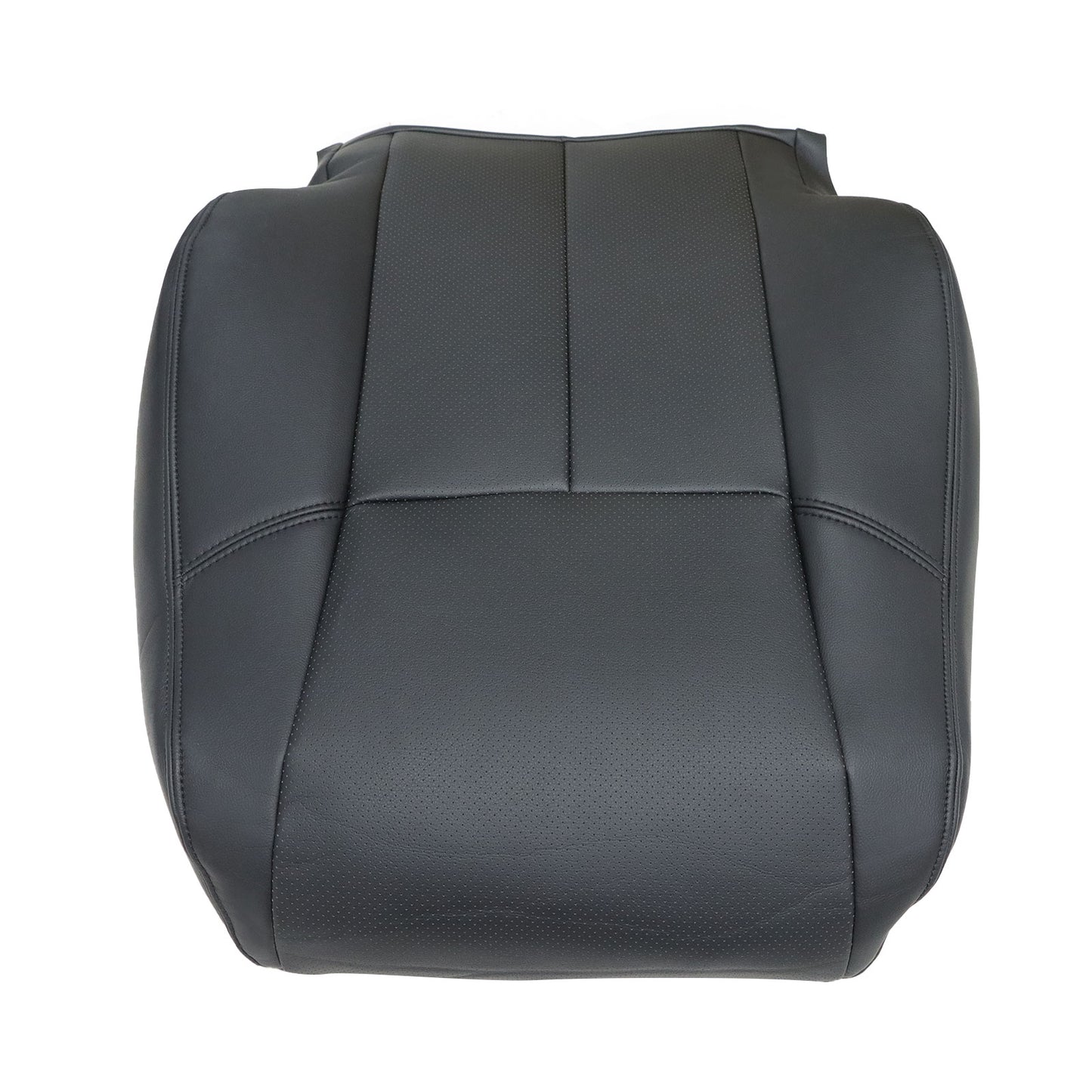 For 2013-2018 Nissan Altima Sedan Driver Top Perforated Leather Seat Cover Black
