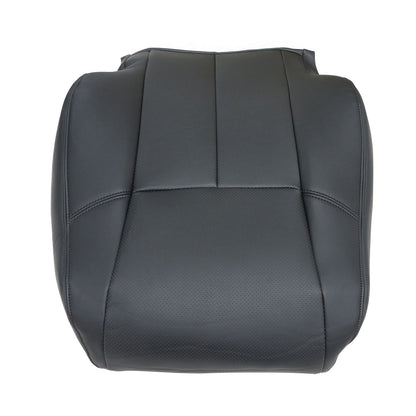 For 2013-2018 Nissan Altima Sedan Driver Top Perforated Leather Seat Cover Black