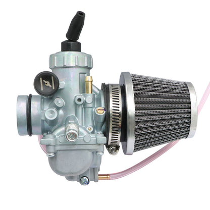 Carburetor Throttle Twist Grip & Air Filter For 85-88 YAMAHA BW200 Big Wheel 200