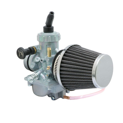 Carburetor Throttle Twist Grip & Air Filter For 85-88 YAMAHA BW200 Big Wheel 200