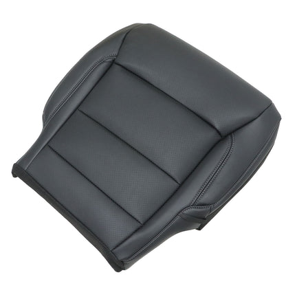 2021-2025 For Ford F150 Driver Bottom Leather Seat Cover Black Replacement