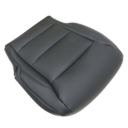 2021-2025 For Ford F150 Driver Bottom Leather Seat Cover Black Replacement