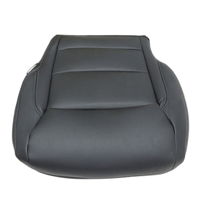 2021-2025 For Ford F150 Driver Bottom Leather Seat Cover Black Replacement