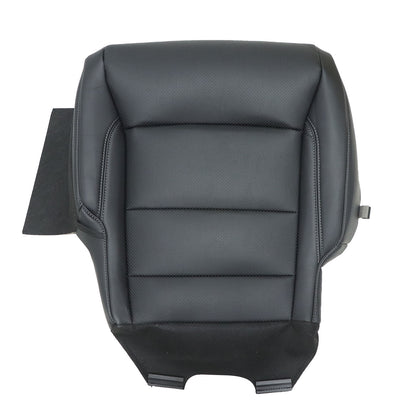 2021-2025 For Ford F150 Passenger Bottom Leather Seat Cover Black Replacement