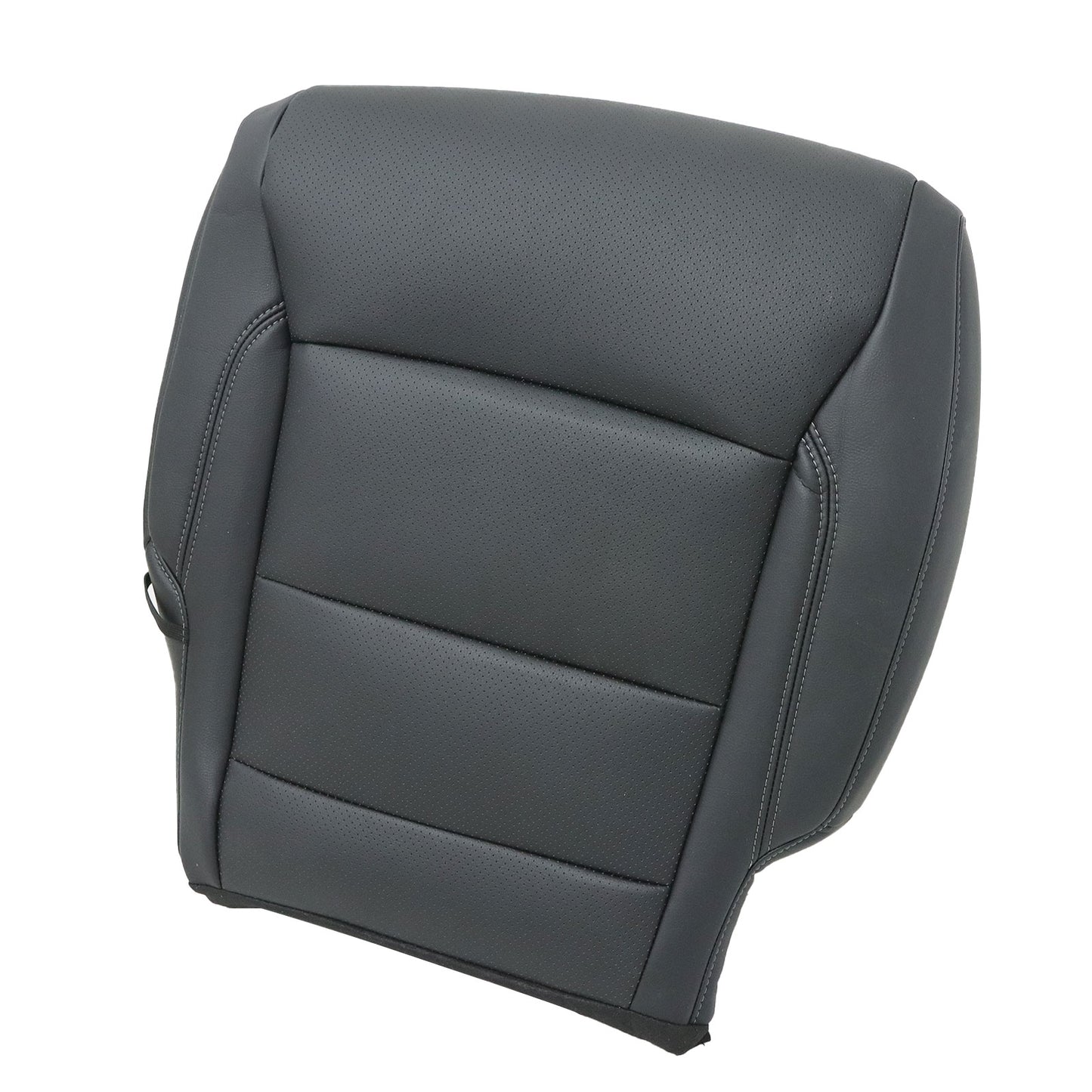 2021-2025 For Ford F150 Passenger Bottom Leather Seat Cover Black Replacement