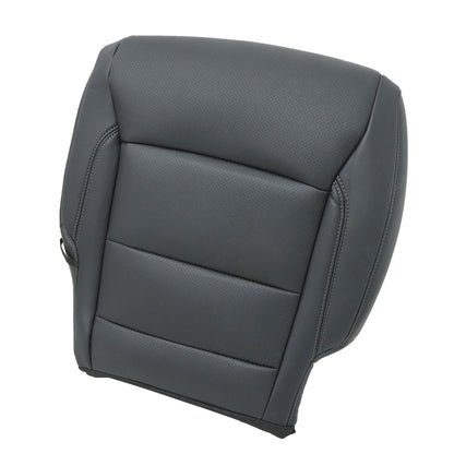 2021-2025 For Ford F150 Passenger Bottom Leather Seat Cover Black Replacement