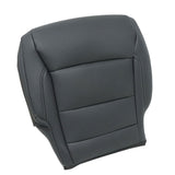 2021-2025 For Ford F150 Passenger Bottom Leather Seat Cover Black Replacement