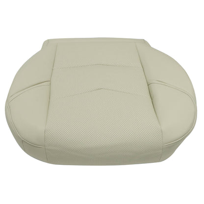 1Pcs For 2015-2020 Cadillac Escalade Driver Bottom Perforated Seat Cover Tan