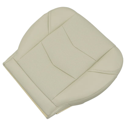 1Pcs For 2015-2020 Cadillac Escalade Passenger Bottom Perforated Seat Cover Tan