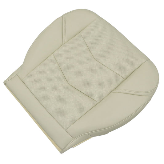 1Pcs For 2015-2020 Cadillac Escalade Passenger Bottom Perforated Seat Cover Tan