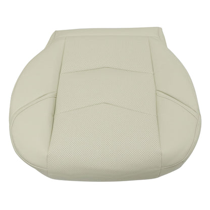 1Pcs For 2015-2020 Cadillac Escalade Passenger Bottom Perforated Seat Cover Tan