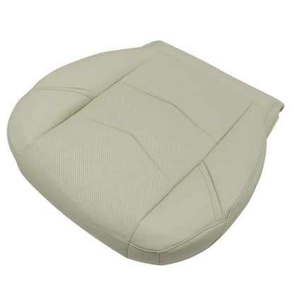 1Pcs For 2015-2020 Cadillac Escalade Passenger Bottom Perforated Seat Cover Tan