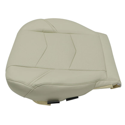 1Pcs For 2015-2020 Cadillac Escalade Passenger Bottom Perforated Seat Cover Tan