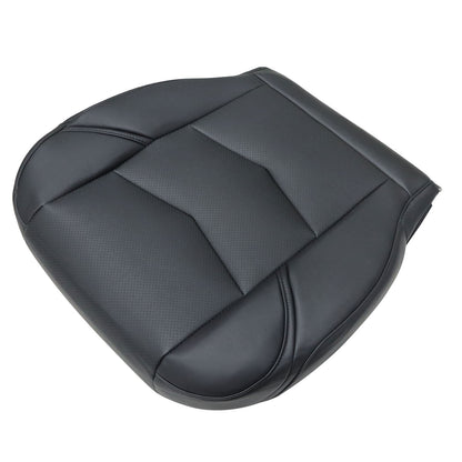 1Pcs For 2015-2020 Cadillac Escalade Driver Bottom Perforated Seat Cover Black