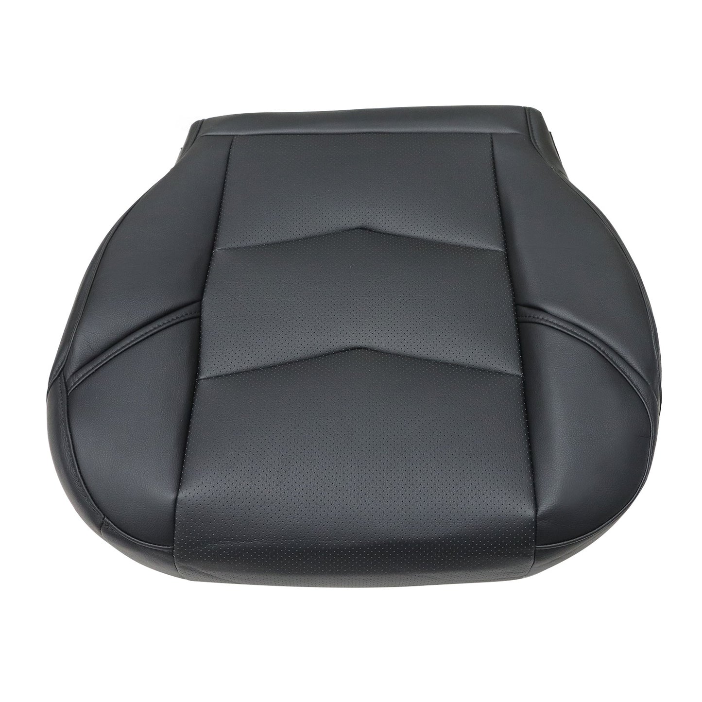 1Pcs For 2015-2020 Cadillac Escalade Driver Bottom Perforated Seat Cover Black