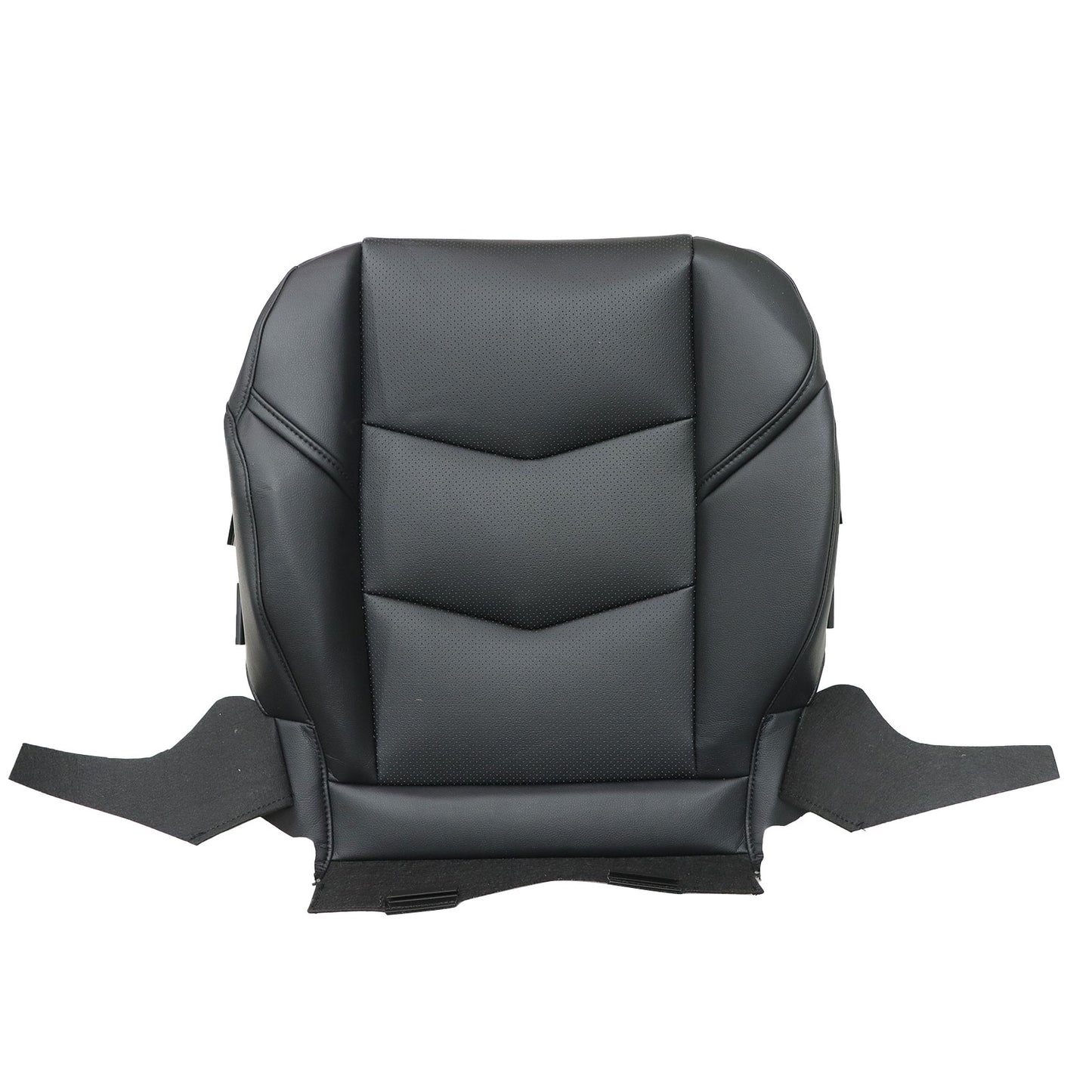 1x For 2015-2020 Cadillac Escalade Passenger Bottom Perforated Seat Cover Black